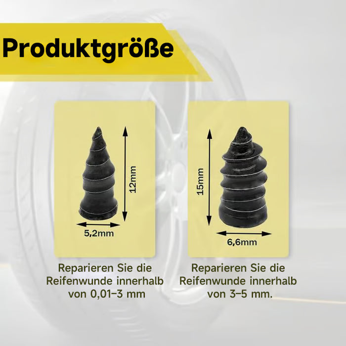 🪛Schnelles Selbstreparatur-Werkzeug🚗Reifenreparatur-Kit mit Gummistiften