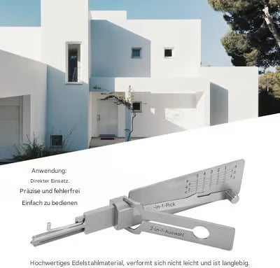 Hauptschlüssel-Decoder aus Edelstahl