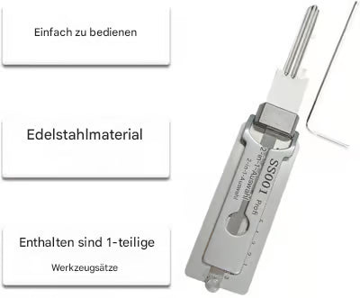 Hauptschlüssel-Decoder aus Edelstahl
