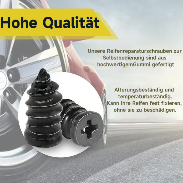 🪛Schnelles Selbstreparatur-Werkzeug🚗Reifenreparatur-Kit mit Gummistiften